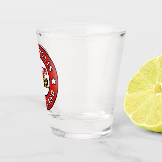 Annapolis Maryland Schnapsglas (Rechts)
