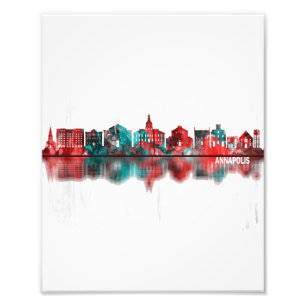 Annapolis Maryland Skyline Fotodruck