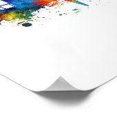 Annapolis Maryland Skyline Poster (Ecke)