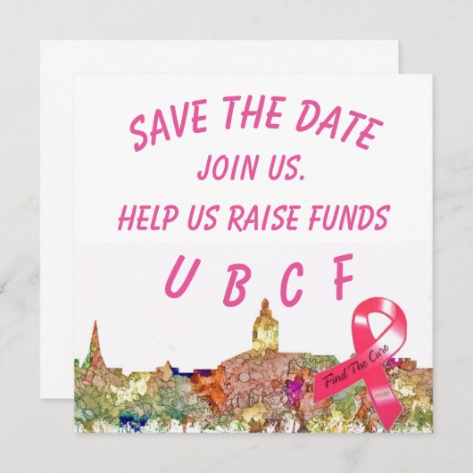 Annapolis Maryland Skyline SG-Faded Glory Save The Date (Vorne/Hinten)