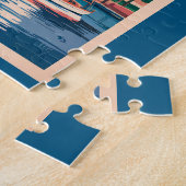 Annapolis Maryland Skyline Travel Art Vintag Puzzle (Seite)