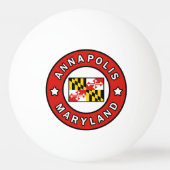 Annapolis Maryland Tischtennisball (Vorderseite)