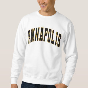 Annapolis Maryland Vintag Uni Style Sweatshirt