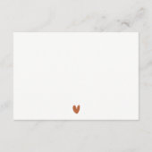 Annapolis Maryland Watercolor Wedding Details Begleitkarte (Rückseite)