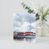 Annapolis Md - City Dock Postkarte (Stehend Vorderseite)