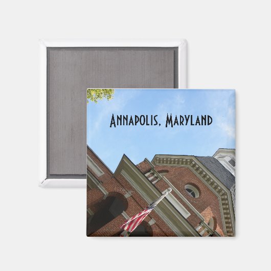 Annapolis, MD-Gerichtsmagnet Magnet (Vorderseite/Rückseite)