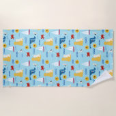 Annapolis (Naptown) Jungtiere Summertime Beach Han Strandtuch (Vorderseite)