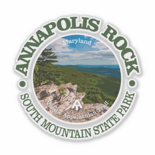 Annapolis Rock Aufkleber (Vorderseite)