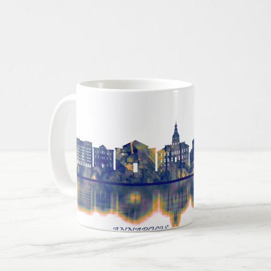 Annapolis Skyline Kaffeetasse (Vorderseite Links)