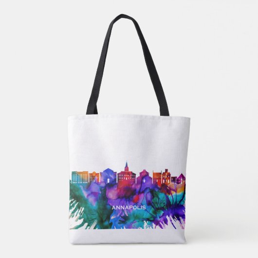 Annapolis Skyline Tasche (Rückseite)
