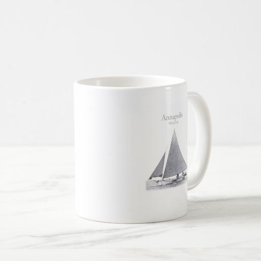 Annapolis-springende Fische Kaffeetasse (VorderseiteRechts)