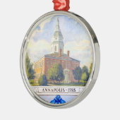 Annapolis Staat House Ornament Aus Metall (Links)