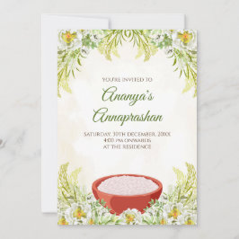 Annaprasan Einladung & Annaprashana Zeremonie Kart