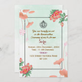 Annaprashan Ceremony Invitations Einladung (Vorne/Hinten)