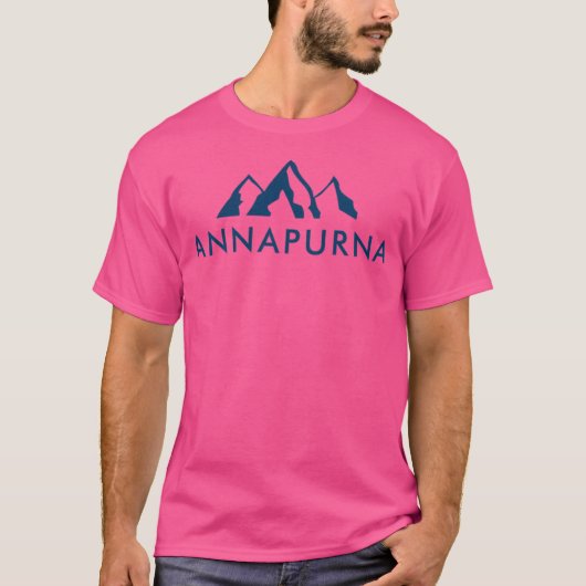 Annapurna Baseball Sleeve T-Shirt (Vorderseite)