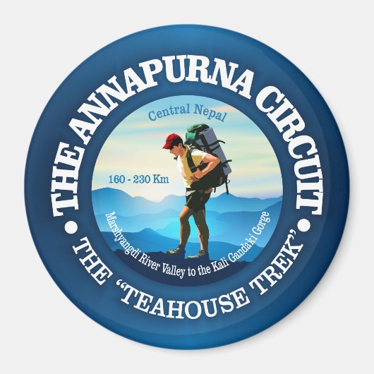 Annapurna Circuit Magnet (Vorne)