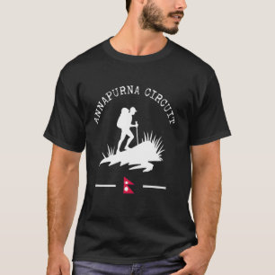 Annapurna Circuit Trail Wanderer Himalaya Trekking T-Shirt