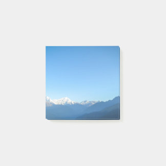 Annapurna Gebirgskette Nepal Skenarfotografie Post-it Klebezettel