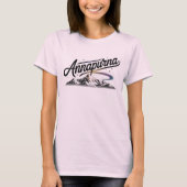 annapurna Nepal für Reisende T-Shirt (Vorderseite)