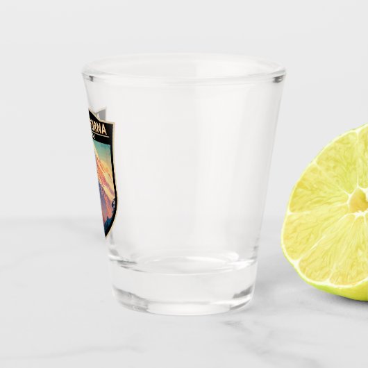 Annapurna Nepal Reisen Vintag Schnapsglas (Rechts)