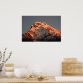 Annapurna South Sunrise 1 Poster (Küche)