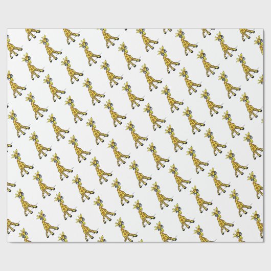 Annas Giraffe Geschenkpapier (Flach)