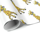 Annas Giraffe Geschenkpapier (Rolleneckpunkt)