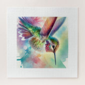 Annas Hummingbird 020824AREF113 - Watercolor Puzzle (Horizontal)