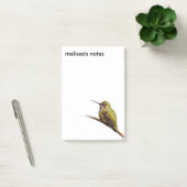 Anna's Hummingbird auf Scarlet Trumpetvine Post-it Klebezettel (Büro)