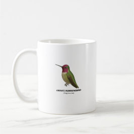 Anna's Hummingbird - Birds of California Mug Kaffeetasse