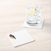 Anna's Hummingbird Foto Paper Untersetzer (Vor Ort)