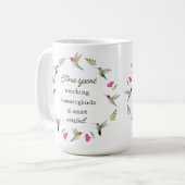Anna's Hummingbird Kaffeetasse (Vorderseite Links)