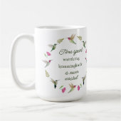 Anna's Hummingbird Kaffeetasse (Links)