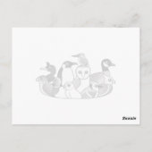 Anna's Hummingbird Postkarte (Rückseite)