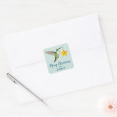 Anna's Hummingbird Square Sticker (Umschlag)