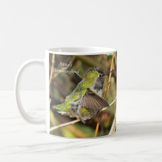 Anna's Hummingbird-Tasse von BirdingCollectibles Kaffeetasse (Links)