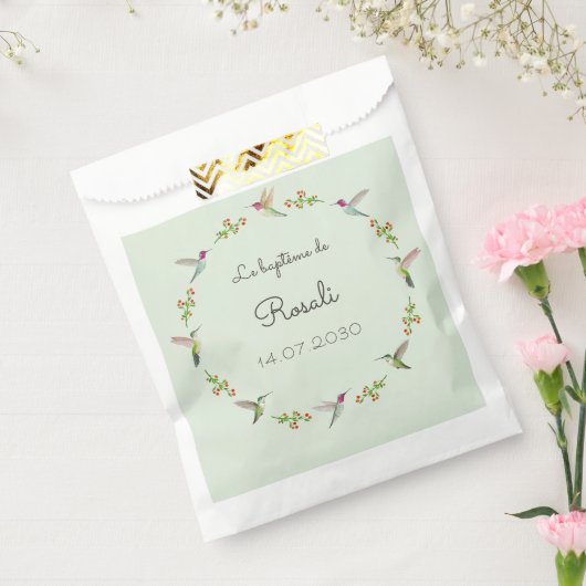 Anna's Hummingbirds Baptism Geschenktütchen (Versiegelt)