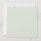 Anna's Hummingbirds Einladung (Rückseite)