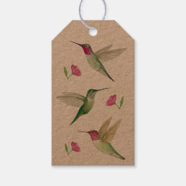 Anna's Hummingbirds Geschenk Tag Geschenkanhänger