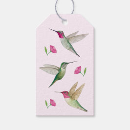 Anna's Hummingbirds Geschenk Tag Geschenkanhänger