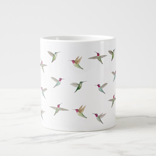 Anna's Hummingbirds Jumbo-Tasse (Vorderseite)