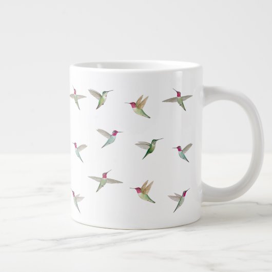 Anna's Hummingbirds Jumbo-Tasse (Rechts)