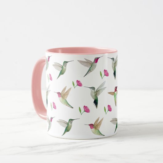 Anna's Hummingbirds Tasse (Vorderseite Links)