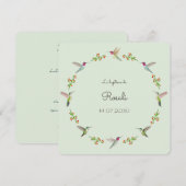 Anna's Hummingbirds Taufe (Vorne/Hinten)