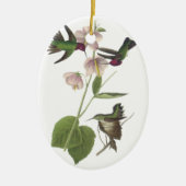 Annas Kolibri, James Audubon Keramikornament (Vorne)