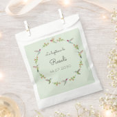 Anna's Kolibris Taufe Geschenktütchen (Ausgeschnitten)
