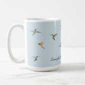 Annas Kolibris von Davis Kaffeetasse (Links)