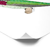 Annaskolibri Fotodruck (Ecke)