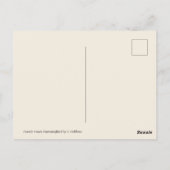 Annaskolibri Postkarte (Rückseite)