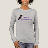 Annaskolibri Tri-Blend Shirt (Vorderseite)